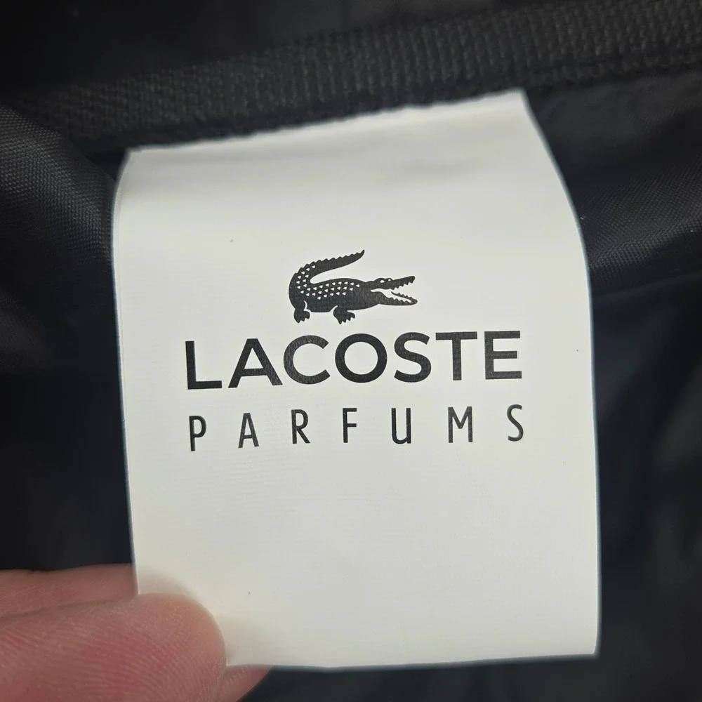 Lacoste Parfums Eau de Lacoste L.12.12 Noir Collapsible 2-in-1 Duffle Backpack